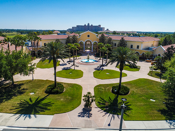 Rpsen College aerial view