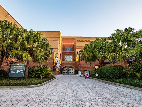 front of the UCF Student Union